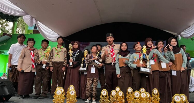 Foto bersama peserta Satya Jati Pratama Scouting Competition (SSC) IV 2025, Foto/Adi Wirman