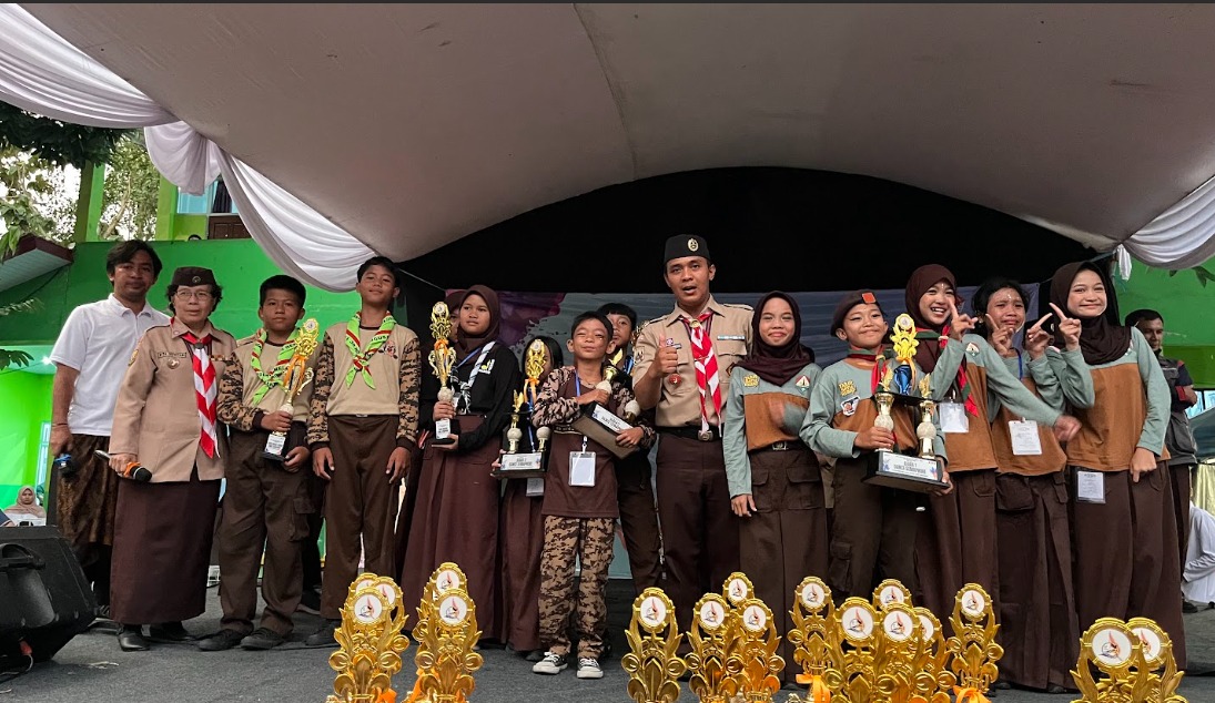 Foto bersama peserta Satya Jati Pratama Scouting Competition (SSC) IV 2025, Foto/Adi Wirman