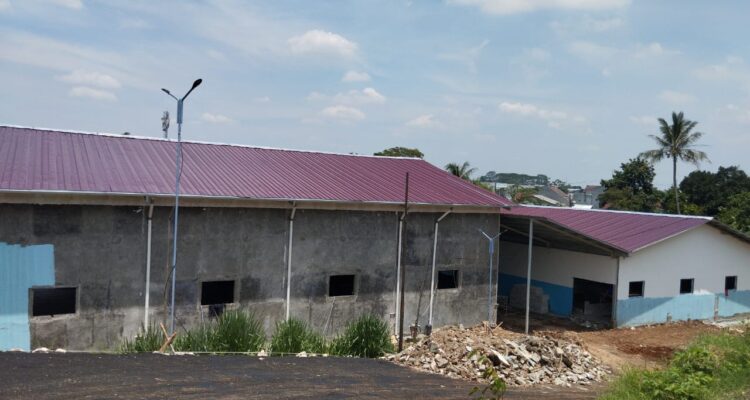 Kondisi terkini pembangunan SPPG di Kecamatan Sukaraja, Sentul, Kabupaten Bogor, Foto/Istimewa