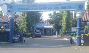 Gerbang pintu masuk PDAM Kota Bogor, Foto/Istimewa Gerbang pintu masuk PDAM Kota Bogor, Foto/Istimewa