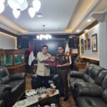 etua Dewan Perwakilan Rakyat Daerah (DPRD) Kabupaten Bogor, Sastra Winara, menerima kunjungan Kepala Kejaksaan Negeri (Kajari) Kabupaten Bogor, Denny Achmad,, Foto/Istimewa