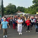 Bupati Bogor bersama Ketua DPRD saat berolahraga di Car Free Day di Jalan Raya Pemda, foto/Istimewa