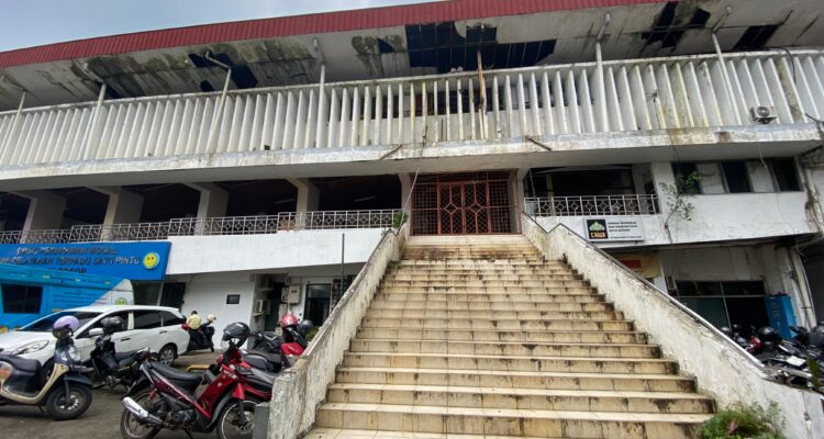 Kondisi terkini gedung kemuning gading bogor, foto/Naya