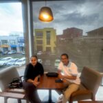 Foto bersama Direktur Lembaga Bantuan Hukum (LBH) Irine Amilia Justicia dan Ketua Kolaborasi Inovasi Brilian (KIB) Syafei, foto/Istimewa