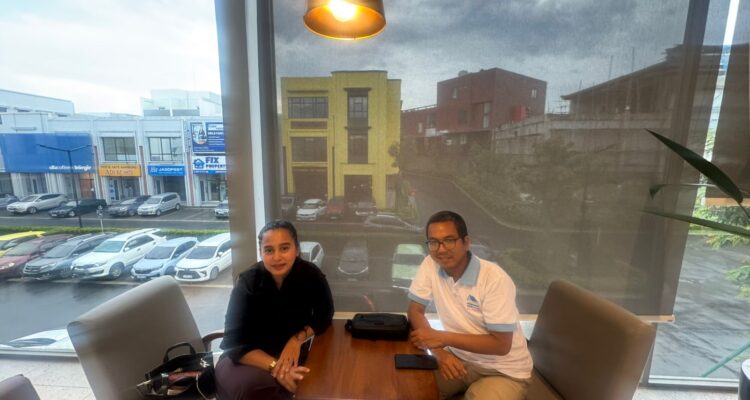 Foto bersama Direktur Lembaga Bantuan Hukum (LBH) Irine Amilia Justicia dan Ketua Kolaborasi Inovasi Brilian (KIB) Syafei, foto/Istimewa