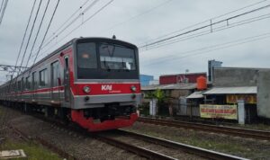 Kondisi kereta saat melintas,foto/Ilustrasi Kondisi kereta saat melintas,foto/Ilustrasi