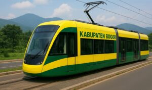 Gambar ilustrasi Jaringan kereta Kabupaten Bogor, foto/Meta Ai Gambar ilustrasi Jaringan kereta Kabupaten Bogor, foto/Meta Ai