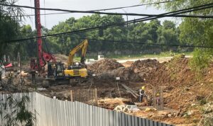 Kondisi Gor Pajajaran yang tengah dilakukan Revitalisasi, Foto/Adi Wirman Kondisi Gor Pajajaran yang tengah dilakukan Revitalisasi, Foto/Adi Wirman