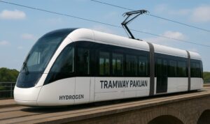 Gambar Ilutrasi Kerata Api Tram, Foto/ Meta AI Gambar Ilutrasi Kerata Api Tram, Foto/ Meta AI