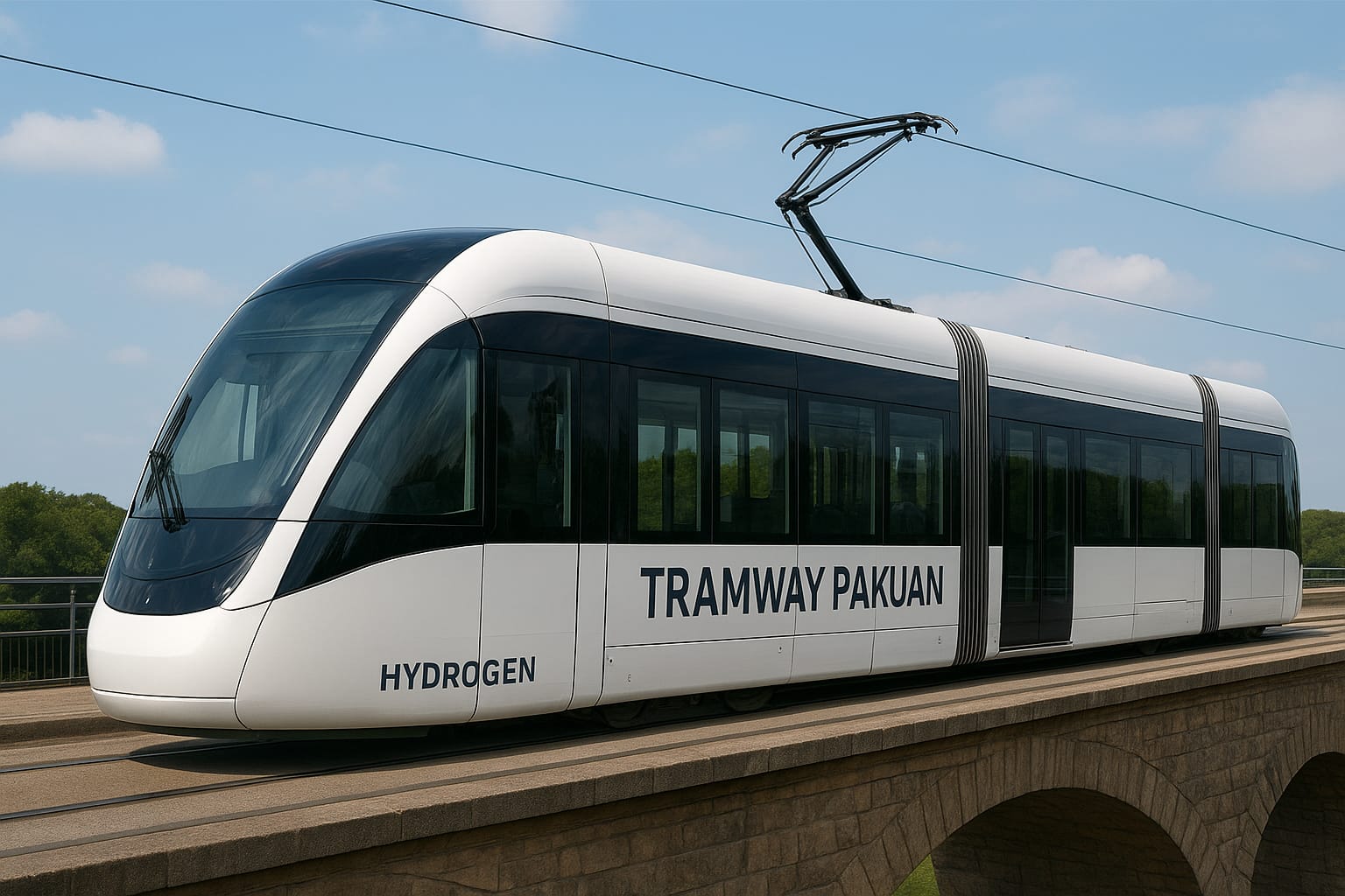 Gambar Ilutrasi Kerata Api Tram, Foto/ Meta AI Gambar Ilutrasi Kerata Api Tram, Foto/ Meta AI