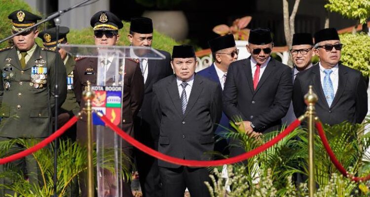 Ketua DPRD Kota Bogor saat mengikuti hari Pahlawan 2025, Foto/Setwan DPRD Kota Bogor