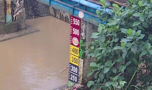Alat mengukur ketinggian air di kawasan Cileungsi Bogor, Foto/Istimewa