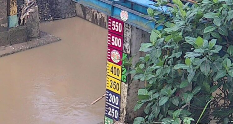 Alat mengukur ketinggian air di kawasan Cileungsi Bogor, Foto/Istimewa