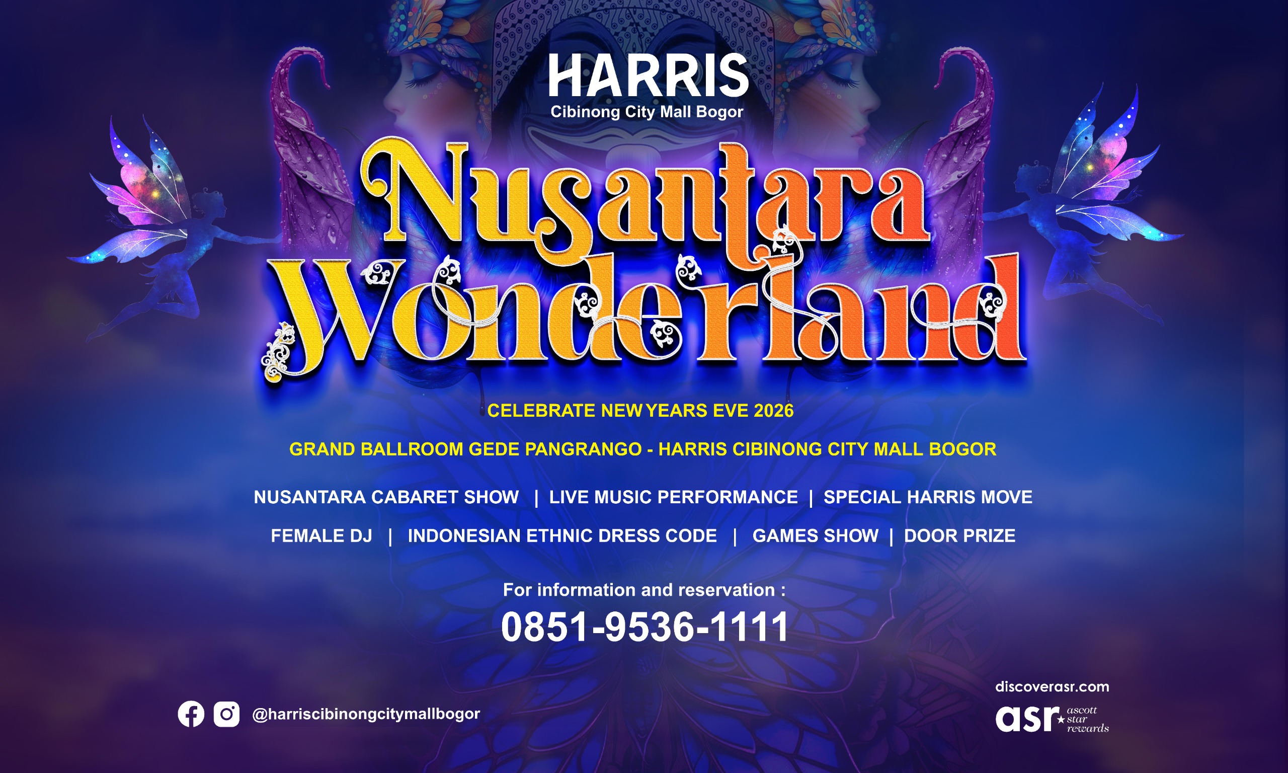 Flayer Nusantara Wonderland Hotel Harris, Foto/Istimewa Flayer Nusantara Wonderland Hotel Harris, Foto/Istimewa