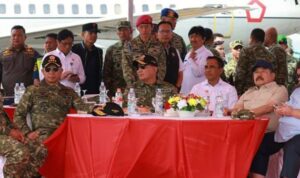 Foto Menteri Pertahanan Sjafrie saja sedang memantau Morowali, Foto/Google
