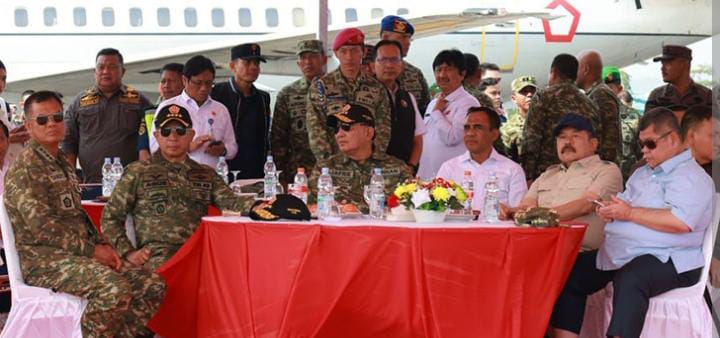 Foto Menteri Pertahanan Sjafrie saja sedang memantau Morowali, Foto/Google