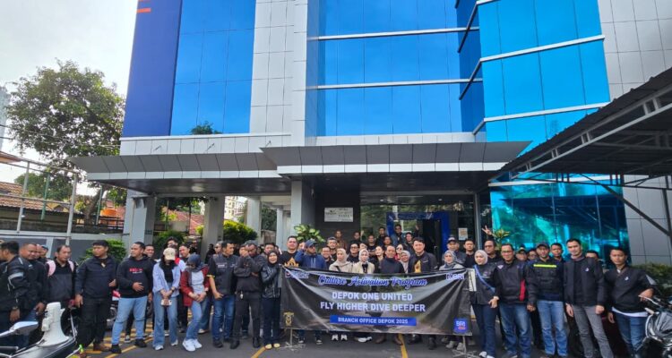 Foto bersama Bikers BRI Kanca Depok (BRIKADE), Foto/Istimewa