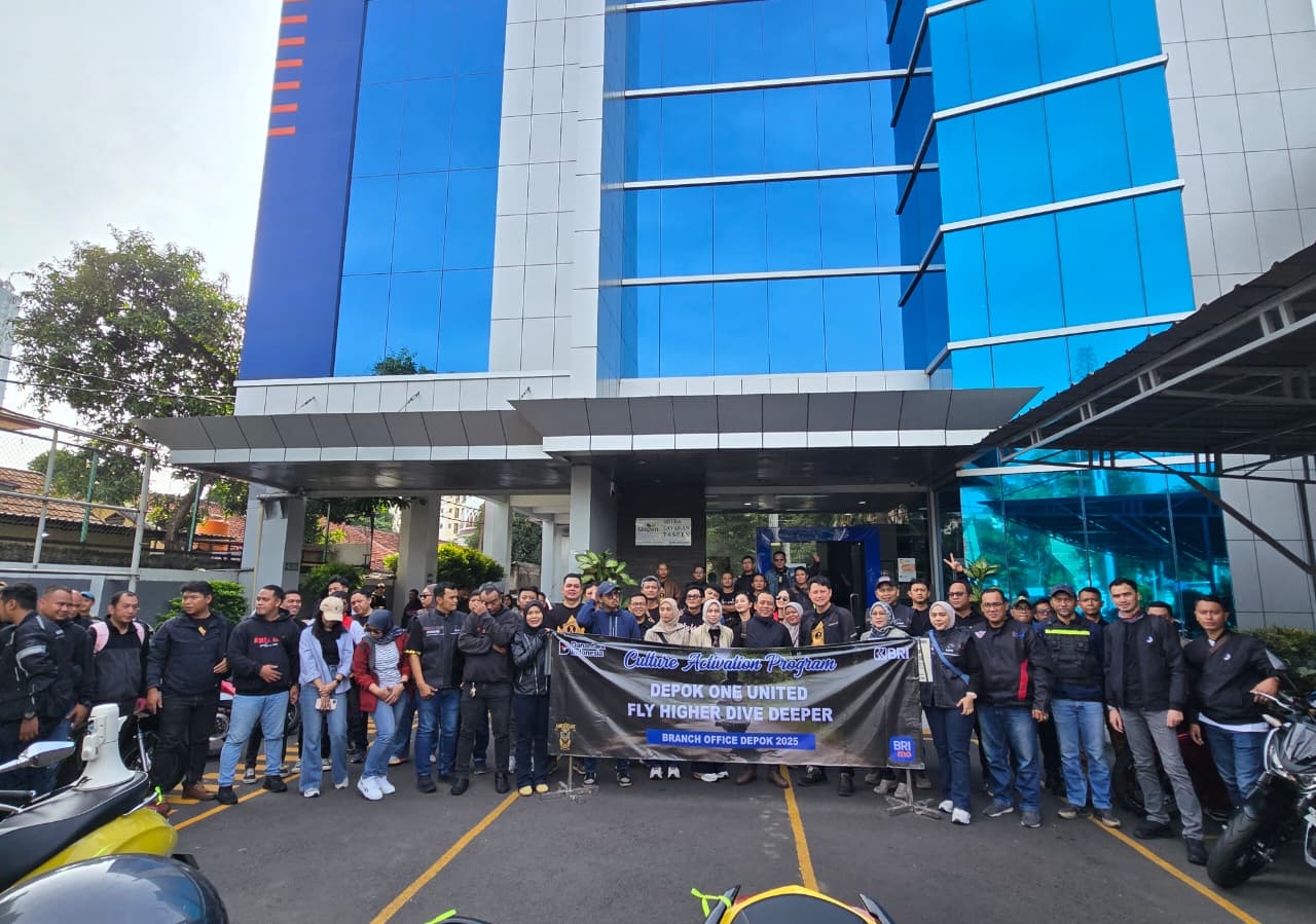 Foto bersama Bikers BRI Kanca Depok (BRIKADE), Foto/Istimewa Foto bersama Bikers BRI Kanca Depok (BRIKADE), Foto/Istimewa