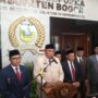 Bupati Bogor, Rudi Susmanto bersama Wakil Bupati Bogor, Jaro Ade, Sekda, Ajat dan Ketua DPRD Kabupaten Bogor, Foto/Istimewa