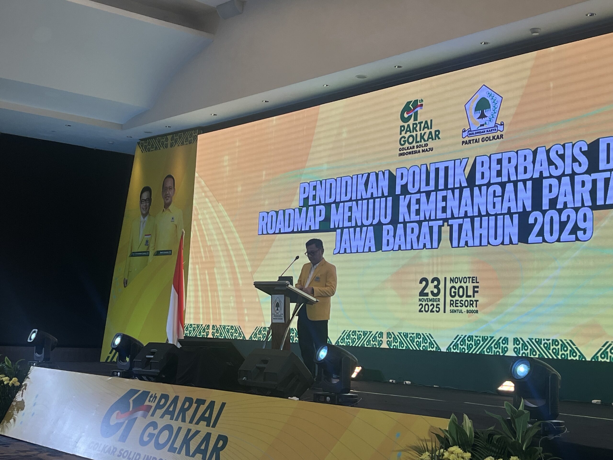 Ketua DPD Partai Golkar Jawa Barat, Ace Hasan Syadzily, Foto/Adi Wirman