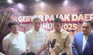 Wali Kota Bogor, Dedie A Rachim saat acara Gebyar Pajak Daerah yang diselenggarakan oleh Bapenda Kota Bogor, Foto/Istimewa