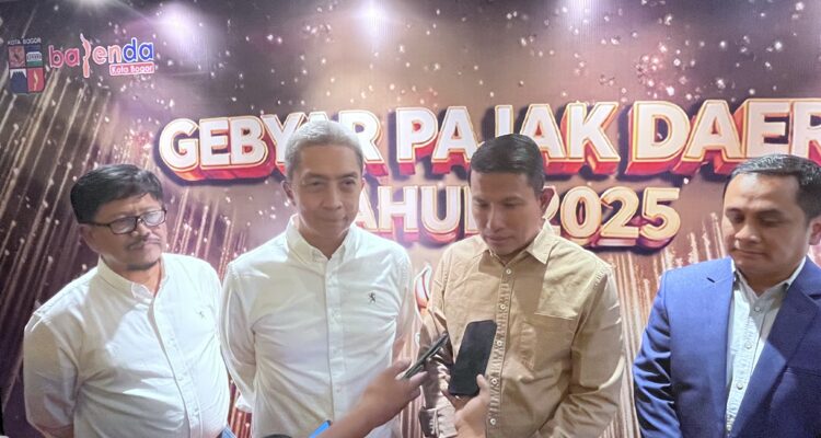 Wali Kota Bogor, Dedie A Rachim saat acara Gebyar Pajak Daerah yang diselenggarakan oleh Bapenda Kota Bogor, Foto/Istimewa