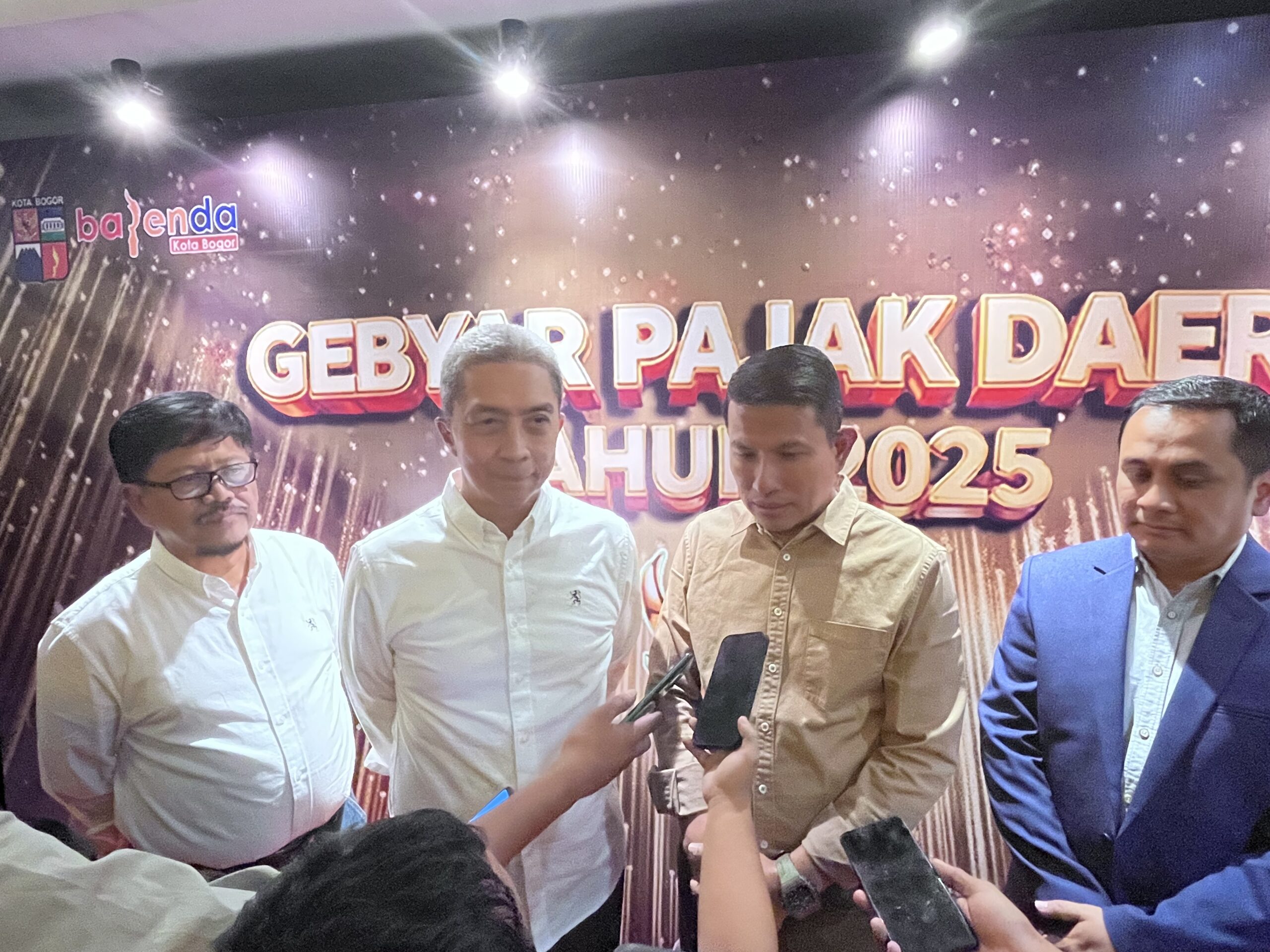 Wali Kota Bogor, Dedie A Rachim saat acara Gebyar Pajak Daerah yang diselenggarakan oleh Bapenda Kota Bogor, Foto/Istimewa Wali Kota Bogor, Dedie A Rachim saat acara Gebyar Pajak Daerah yang diselenggarakan oleh Bapenda Kota Bogor, Foto/Istimewa