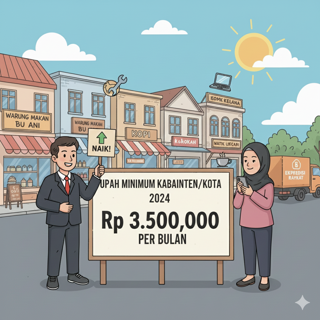 Gambar Ilustrasi UMK Kabupaten Bogor 2026, Foto/Gemini