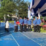 Wali Kota Bogor, Dedie A Rachim bersama wakil wali kota, Jenal Muttaqin dan sekda Kota Bogor saat memberikan SK kepada PPPK, Foto/Adi Wirman