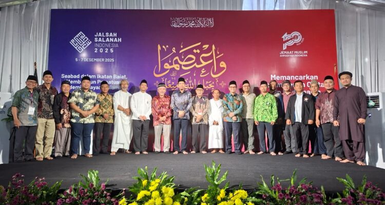 Foto bersama Jalsah Salanah Muslim Ahmadiyah Indonesia tahun 2025 , Foto/Istimewa