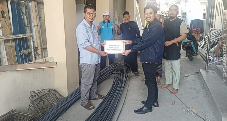 BRI BO Bekasi Siliwangi menyalurkan bantuan berupa sumbangan ke beberapa lokasi, Foto/Istimewa