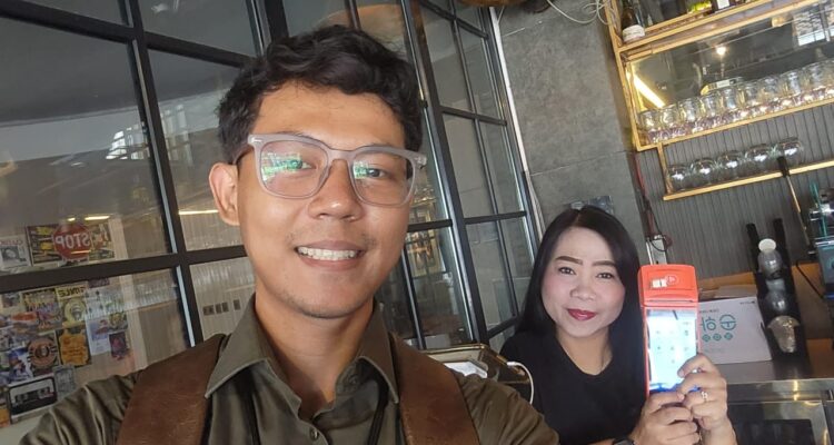 BRI Kantor Cabang (KC) Pancoran Penetrasi Mesin EDC ke Merchant, Foto/Istimewa