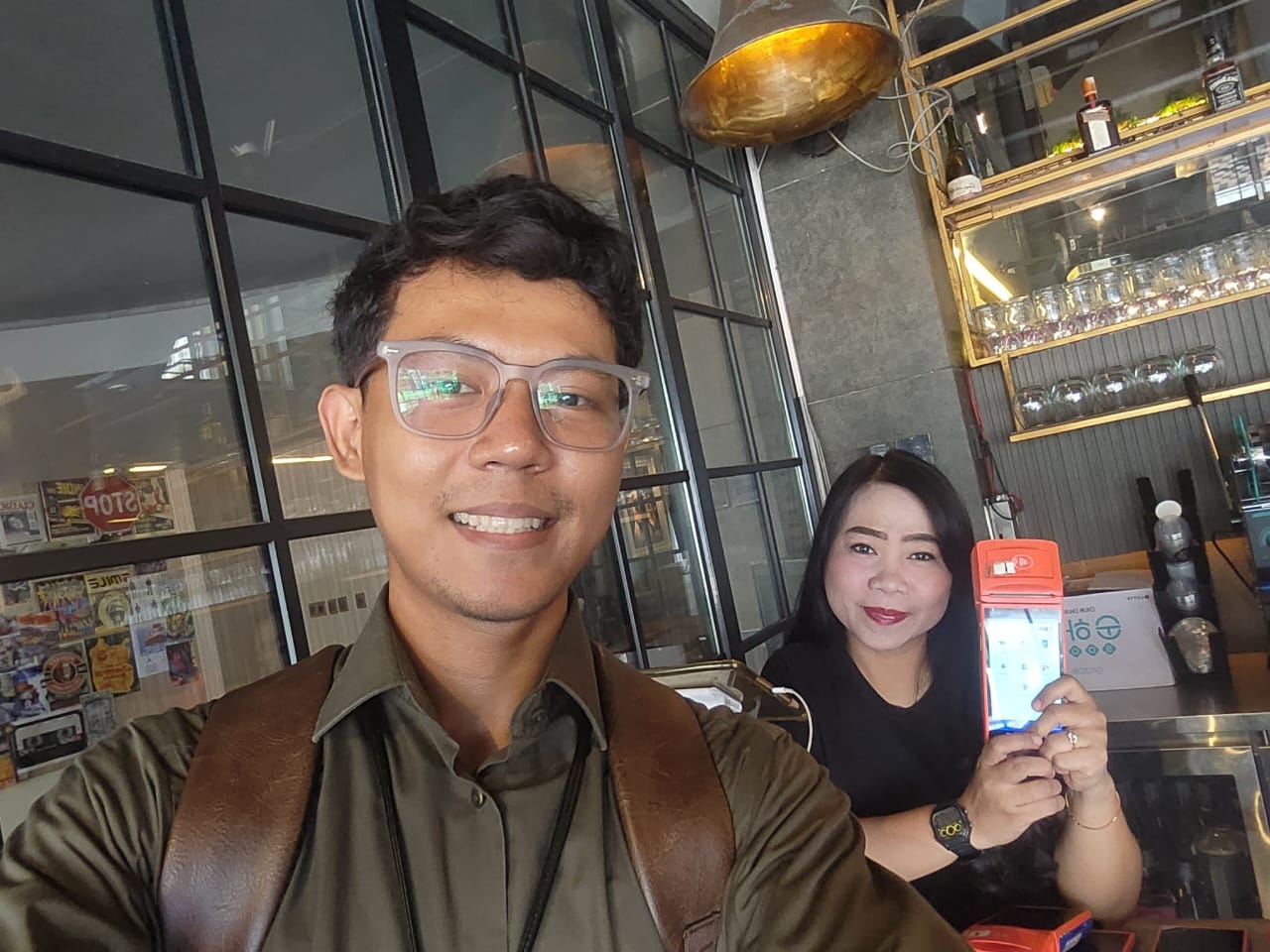 BRI Kantor Cabang (KC) Pancoran Penetrasi Mesin EDC ke Merchant, Foto/Istimewa