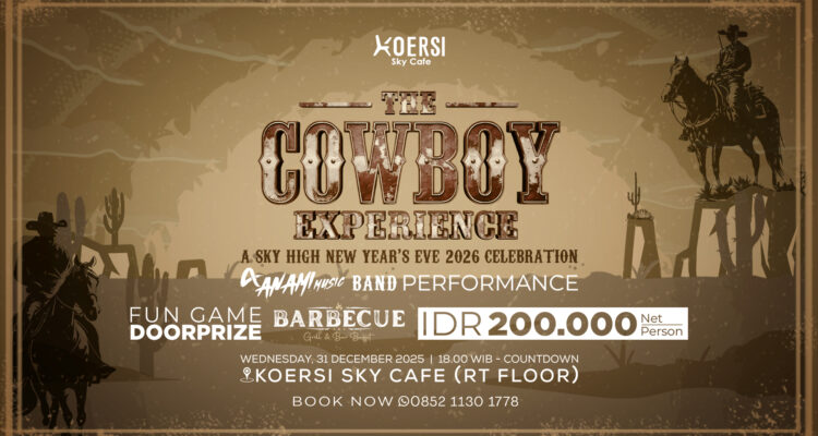 The Cowboy Experience – A Sky High New Year’s Eve 2026 Celebration, Foto/Istimewa