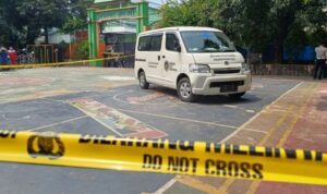 Mobil MBG yang tabrak puluhan siswa SDN di Cilincing, Foto./Istimewa