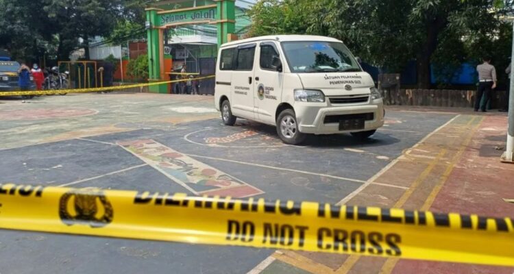 Mobil MBG yang tabrak puluhan siswa SDN di Cilincing, Foto./Istimewa