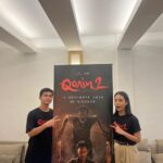 Muzakki Ramadhan, Wavi Zihan, Pemain Film Qorin 2, Foto/Adi Wirman