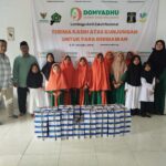 BRI KC Pasar Minggu menyalurkan program Jumat Berkah ke Dompet Yatim dan Dhuafa (Domyadhu) Jalan H Samalui no.85 Pejaten Barat, Pasar Minggu, Foto/Istimewa