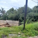 tembok dengan pondasi batu tampak menjulang kokoh di Jalan Sholeh Iskandar, Kecamatan Tanah Sareal, Kota Bogor, tepat di seberang Lotte Mart,Foto/Istimewa