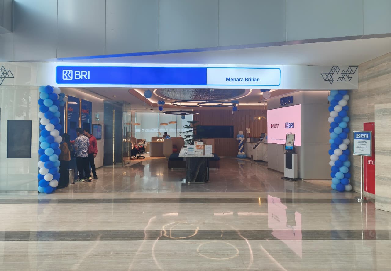 Kondisi kantor Bank Rakyat Indonesia (BRI) rebranding atau memperbarui citra dan identitas visual, Foto/Istimewa