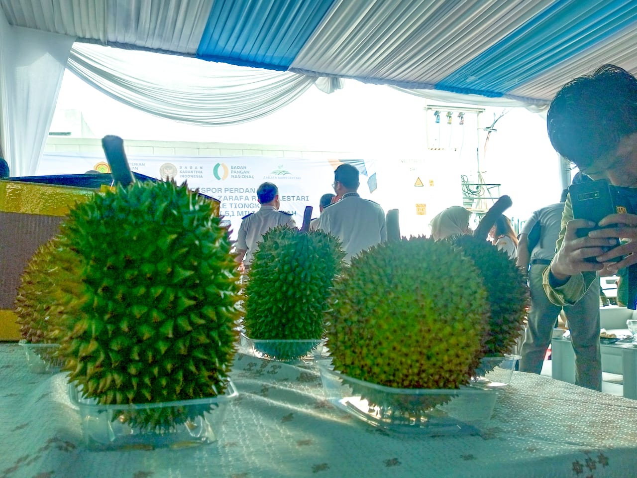 Salah satu durian di Kabupaten Bogor, Foto/Istimewa Salah satu durian di Kabupaten Bogor, Foto/Istimewa