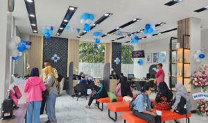 Situasi pembagian PIP di BRI Bekasi, Foto/Istimewa