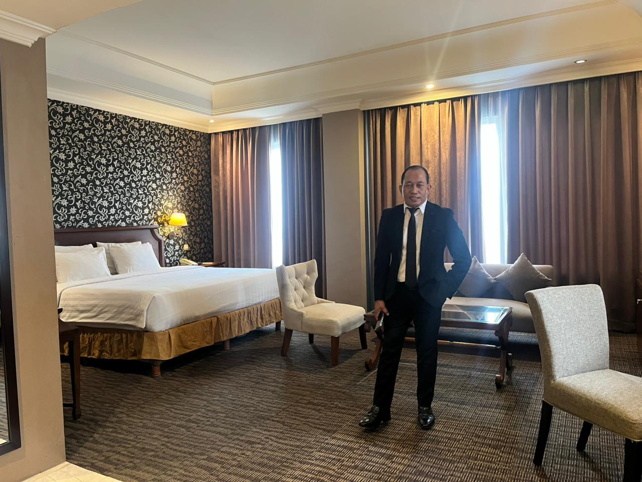 Salah ssatu kamar yang ada di The Mirah Hotel Bogor, Foto/Adi Wirman Salah ssatu kamar yang ada di The Mirah Hotel Bogor, Foto/Adi Wirman