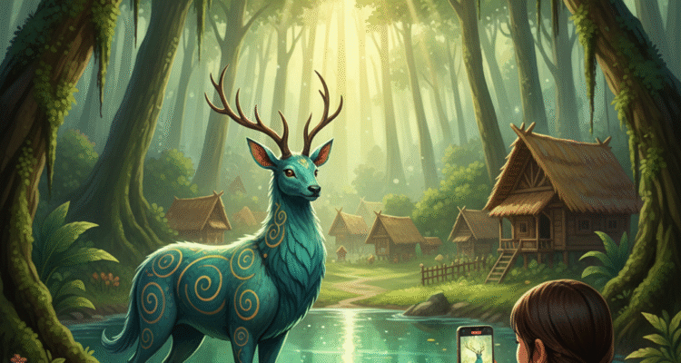 Gambar Ilustrasi hewan langka yang akan viral dari Indonesia hingga mancanegara, Foto/Gemini AI