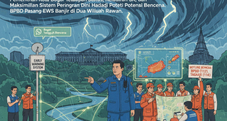 gambar ilustrasi Status Siaga Darurat, Foto/Gemini AI