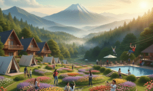 Camp Hulu Cai Gerbang Babakan, Ciawi Bogor, Foto/Gemini AI