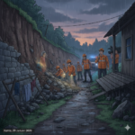 Gambar Ilustrasi TPT Longsor, Foto/Gemini AI