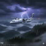 Gambar Ilustrasi pesawat ATR 400 milik Indonesia Air Transport