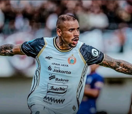 Pemain Persija Jakarta , Gustavo Almeida , Foto/Isitmewa