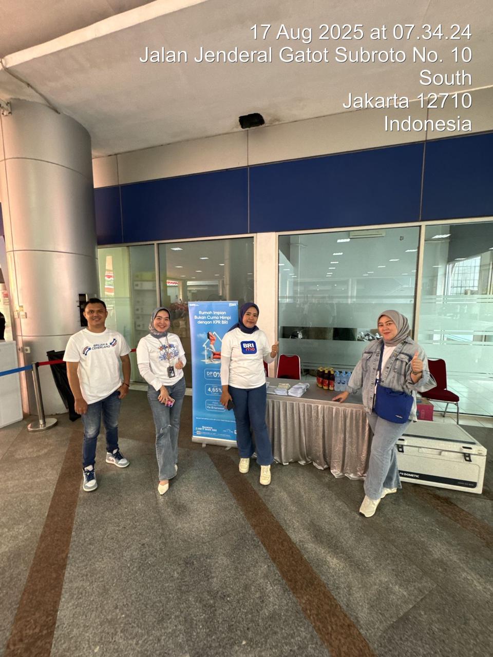 BRI BO Jakarta Gatot Subroto Gelar Friday Market di DJP, Berikan Promo Spesial KPR dan BRIguna, Foto/Istimewa BRI BO Jakarta Gatot Subroto Gelar Friday Market di DJP, Berikan Promo Spesial KPR dan BRIguna, Foto/Istimewa